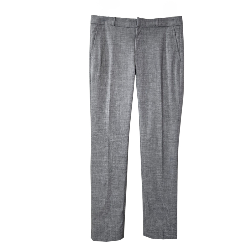 Banana Republic Ryan Mid-Rise Straight Wool Blend Pant